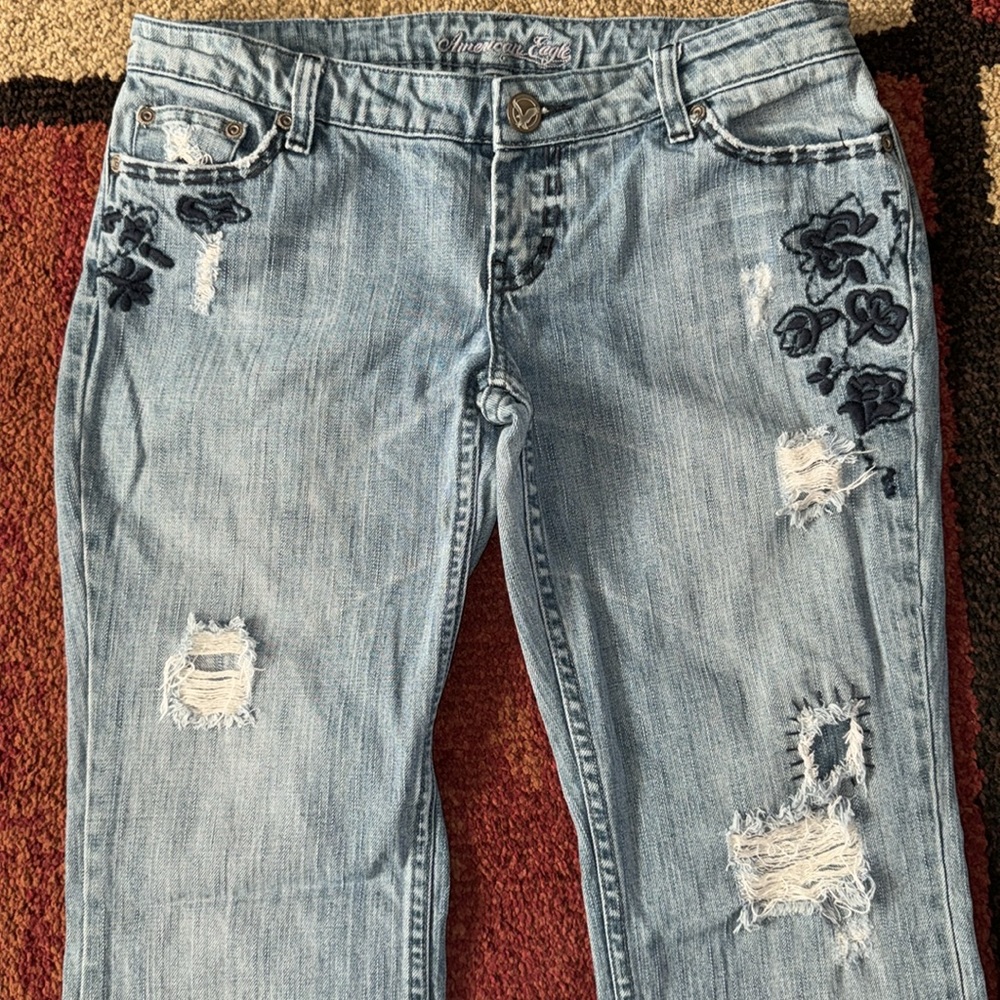 American Eagle Stretch Skinny Flare Jeans‎